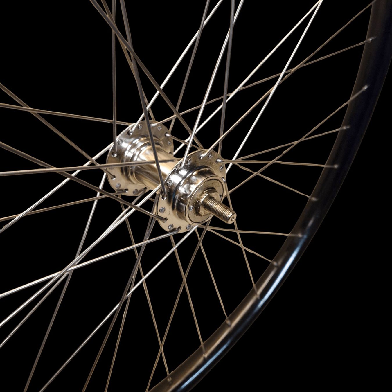 Biciclette: Vorderrad komplett mit Reifen – Nuovo (secondo la descrizione) da Uetendorf venduto da Schraedi 1