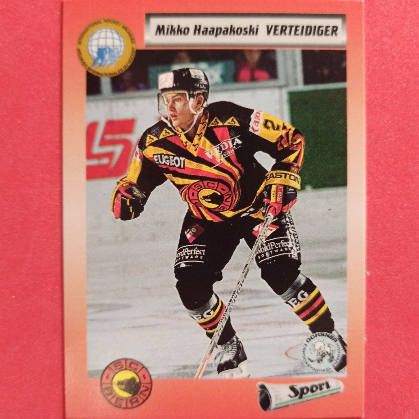 Carte collezionabili: Mikko Haapakoski - SCB - 1993/94 – Usato da Dübendorf venduto da kb86_MOVIE