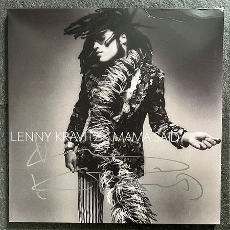 LENNY KRAVITZ Vinyl original in person Autogramm / signiert
