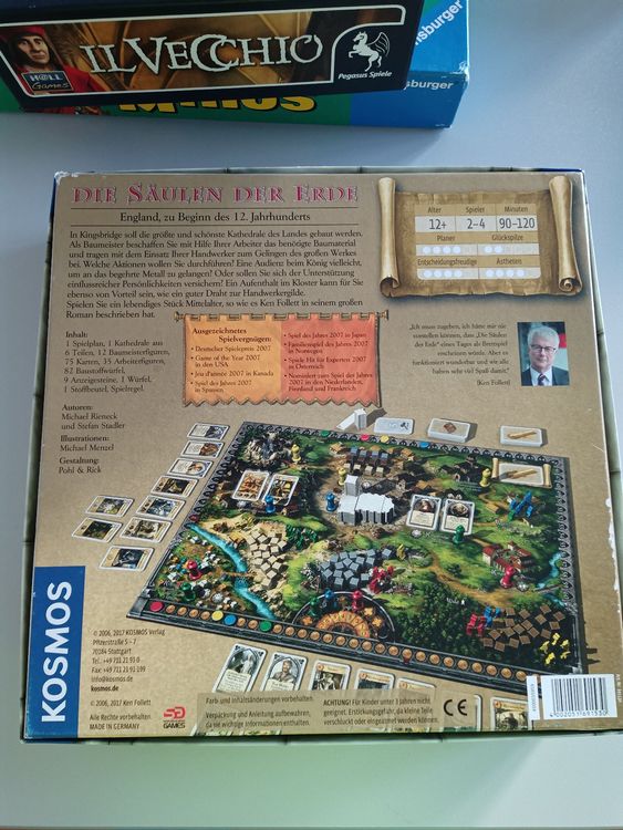 Die Säulen der Erde Brettspiel Kaufen auf Ricardo