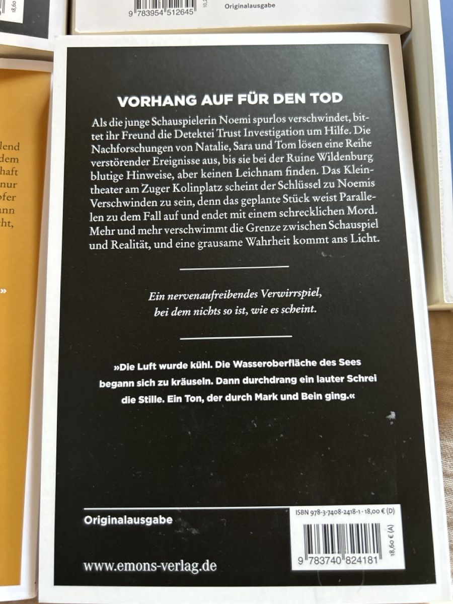 Libri: 5 Schweizer Krimis - Emons Verlag – Usato da densbüren venduto da Oldaden 6