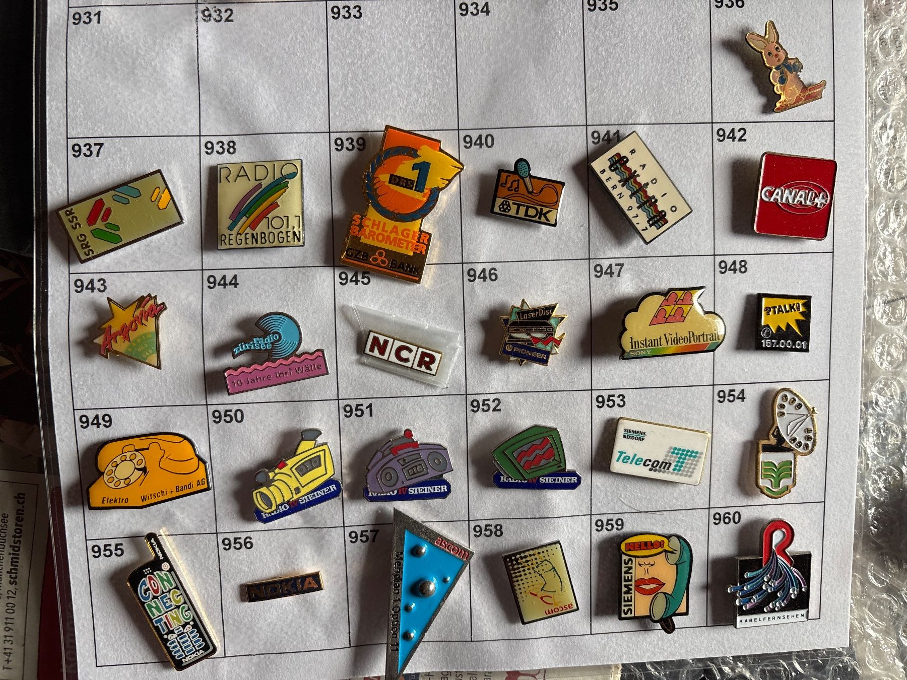 Placchette & Badge: Pins Diverse – Usato da Lützelflüh-Goldbach venduto da NicoleL.