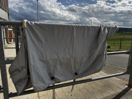 Regen-Decke 0g hellgrau 155