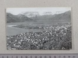 Minusio, vista su Locarno, 1954