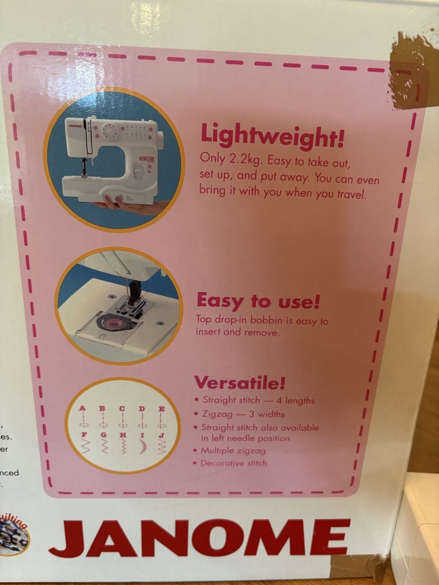 Janome Macchine da cucire: Jenome Sew Mini Delux ohne Stromkabel – Usato da Seuzach venduto da HarrisA 4
