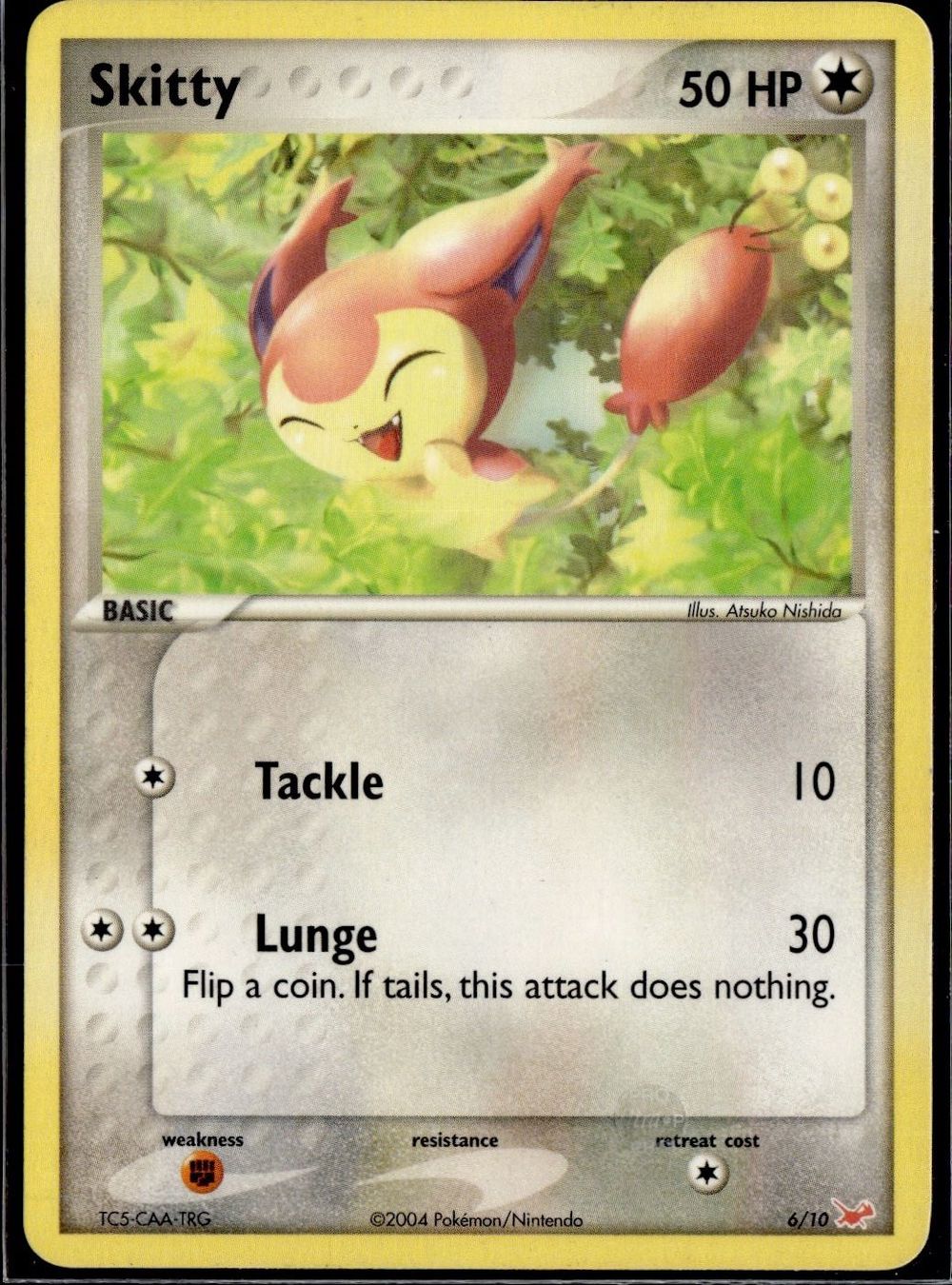Pokémon Carte collezionabili: Skitty 6/10 Trainer Kit Latias & Latios – Usato da Zürich venduto da pokemon_cards