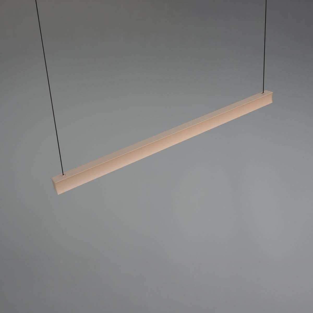 Lampadari & plafoniere: LED Pendelleuchte, Beige, 113 cm x 9 cm – Nuovo (secondo la descrizione) da Kreuzlingen venduto da Smart-Light 9