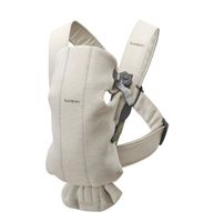 Neu Babytrage Mini 3D Jersey, 2 Tragepositionen Light Grey