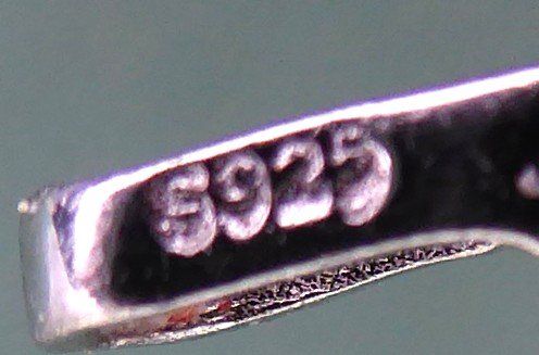 Ciondoli: Anhänger  925 Silber mit synthetischem Stein – Usato da Muri AG venduto da silvermouse007 4