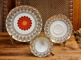 Winterling Röslau Art Déco Sammeltasse Golddekor