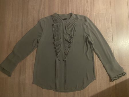 Ann Taylor Bluse grau Gr. M