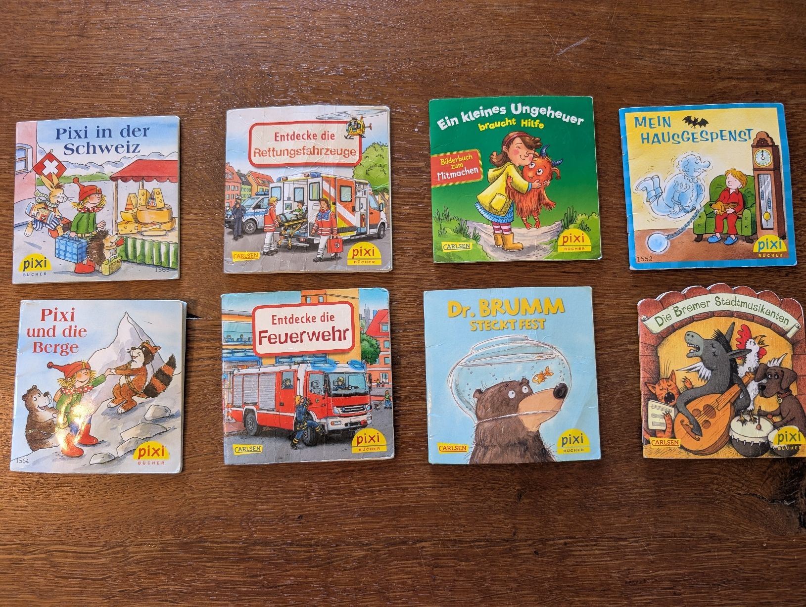 Bücher: 8 Pixi Buecher Kinderbucher Konvolut – Gebraucht aus Bern von Zorro333