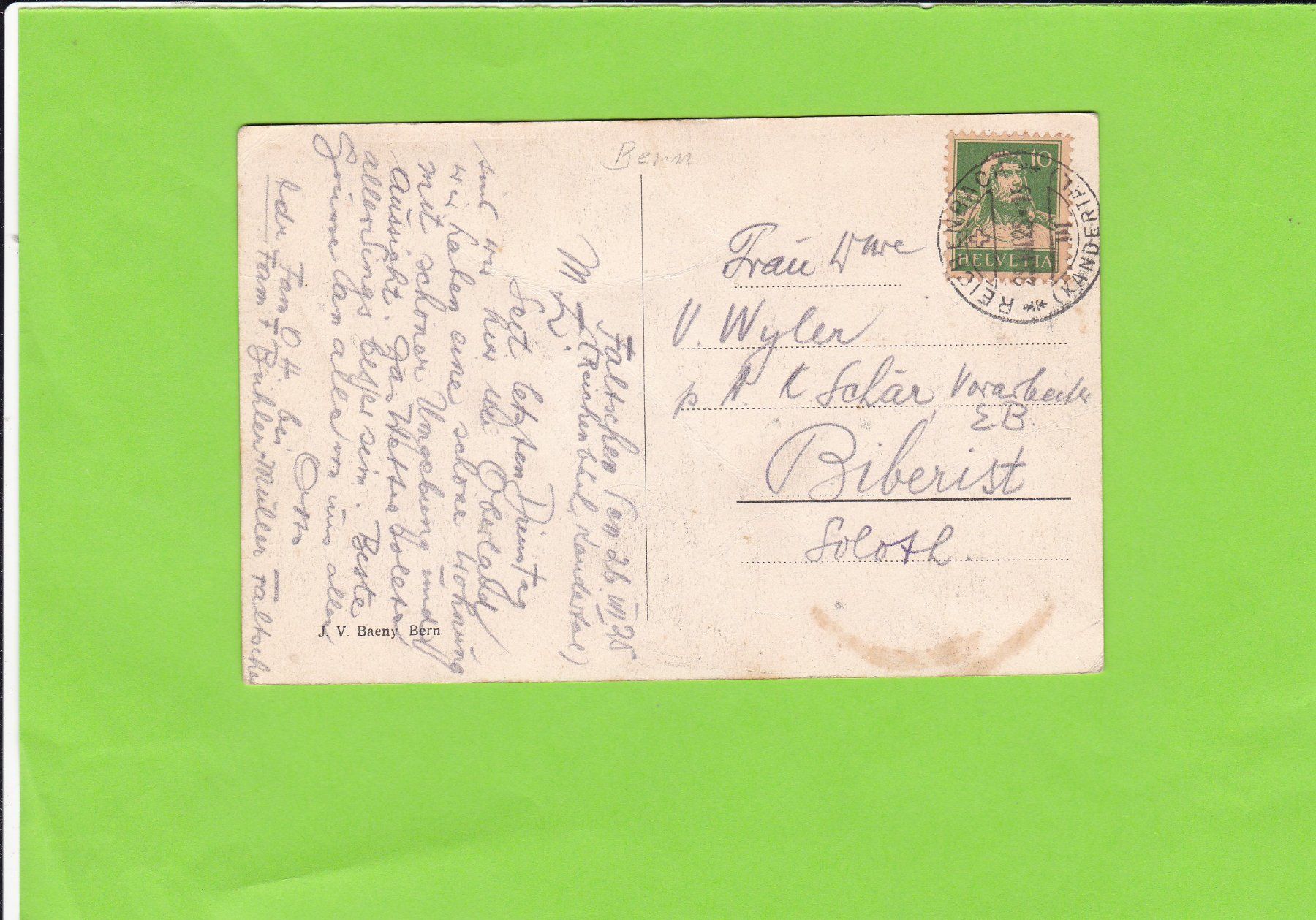 Cartoline postali: Gruss aus Faltschen – Usato da St. Peterzell venduto da neckertal 1