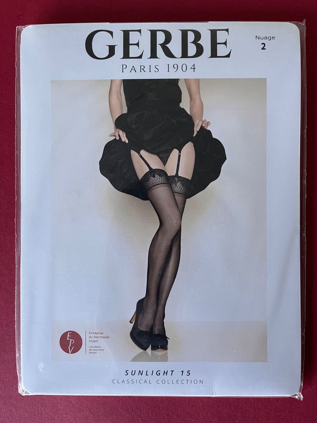 Strümpfe & Strumpfhosen: GERBE, Strapsstrümpfe SUNLIGHT 15, Grösse S (2), Braun – Neu und originalverpackt aus Rudolfstetten von gst_g7xl
