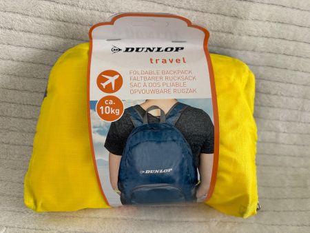 Faltbarer Rucksack Dunlop Travel gelb