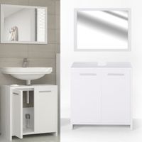 Badezimmermöbel Badmöbel Set KOKO weiss