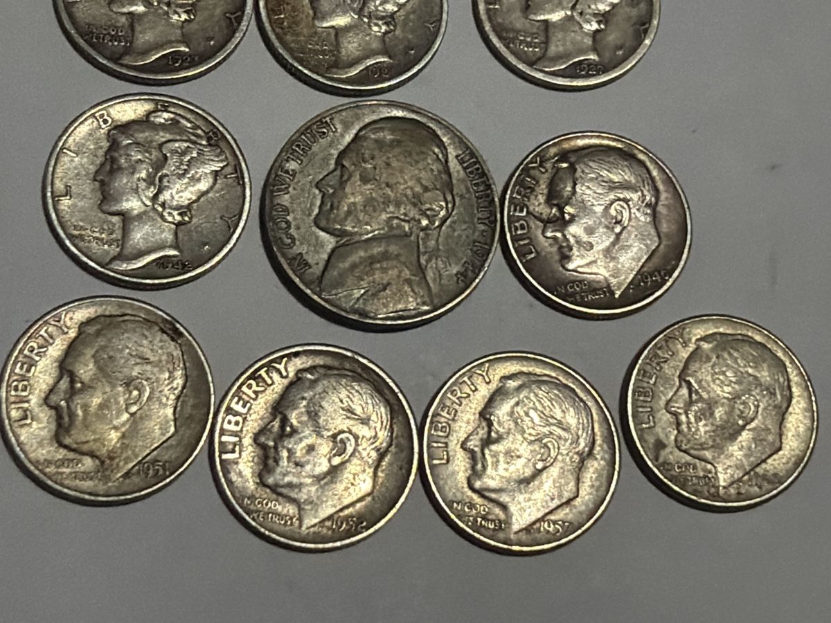 Tutti le monete: One América Dîme lot( Silber ) – Usato da Hittnau venduto da Pat_yl7f 2
