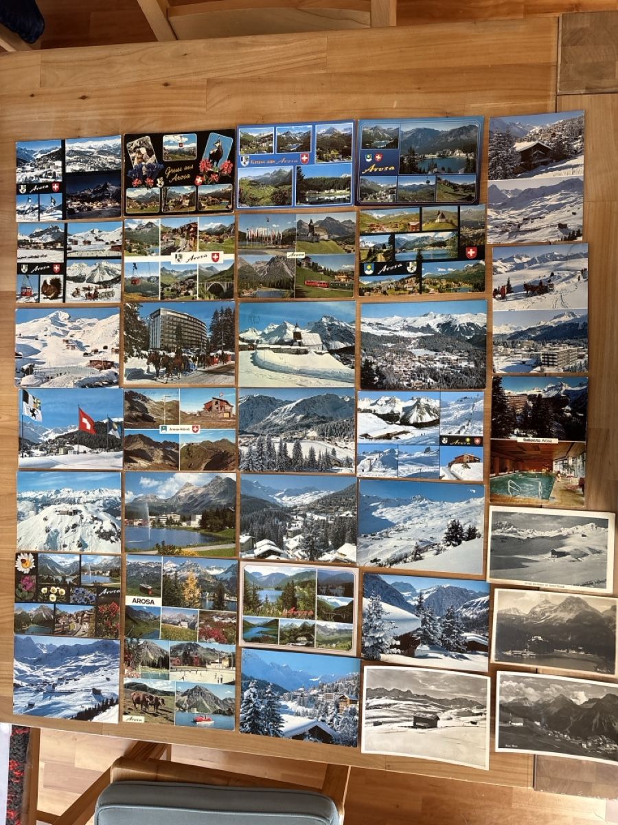 Cartoline postali: AK von Arosa – Usato da Rümlang venduto da Brieftaube2