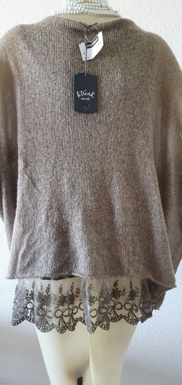 Pullover & Sweatshirts: Viscose/Seide Pulli oversize M/L NEU – Neu und originalverpackt aus Niederbipp von fashionfuchs 1