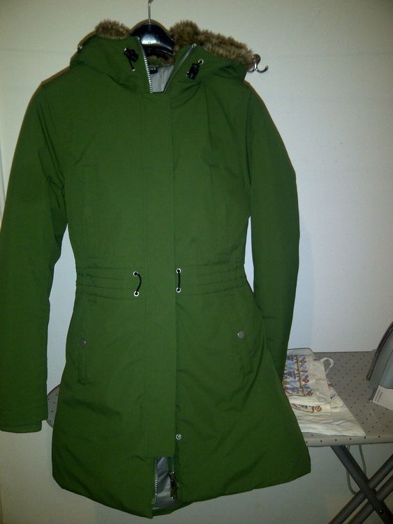 jacke mit kunstfell kapuze