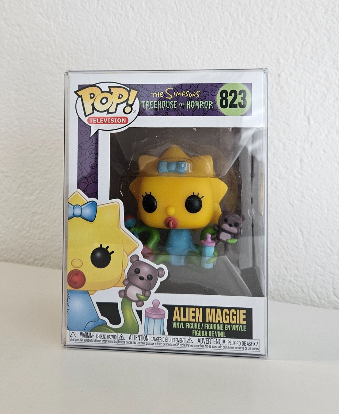 Funko Figuren: Funko Pop 823 - Alien Maggie / The Simpsons – Neu und originalverpackt aus Egnach von  1