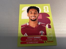 FIFA World Cup Qatar 2026 Homam Ahmed Panini Sticker