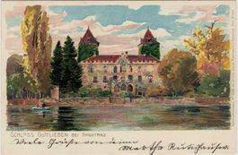 TG 63 Litho Künstler-AK Ottmar Zieher SCHLOS GOTTLIEBEN 1900