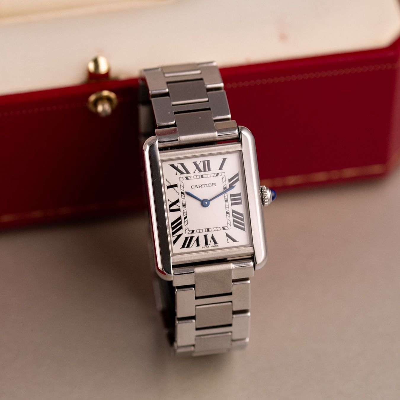 Cartier Orologi: Cartier Tank Solo / 3170 / 2017 / Full Set – Usato da Luzern venduto da PrimeSwissTime 3