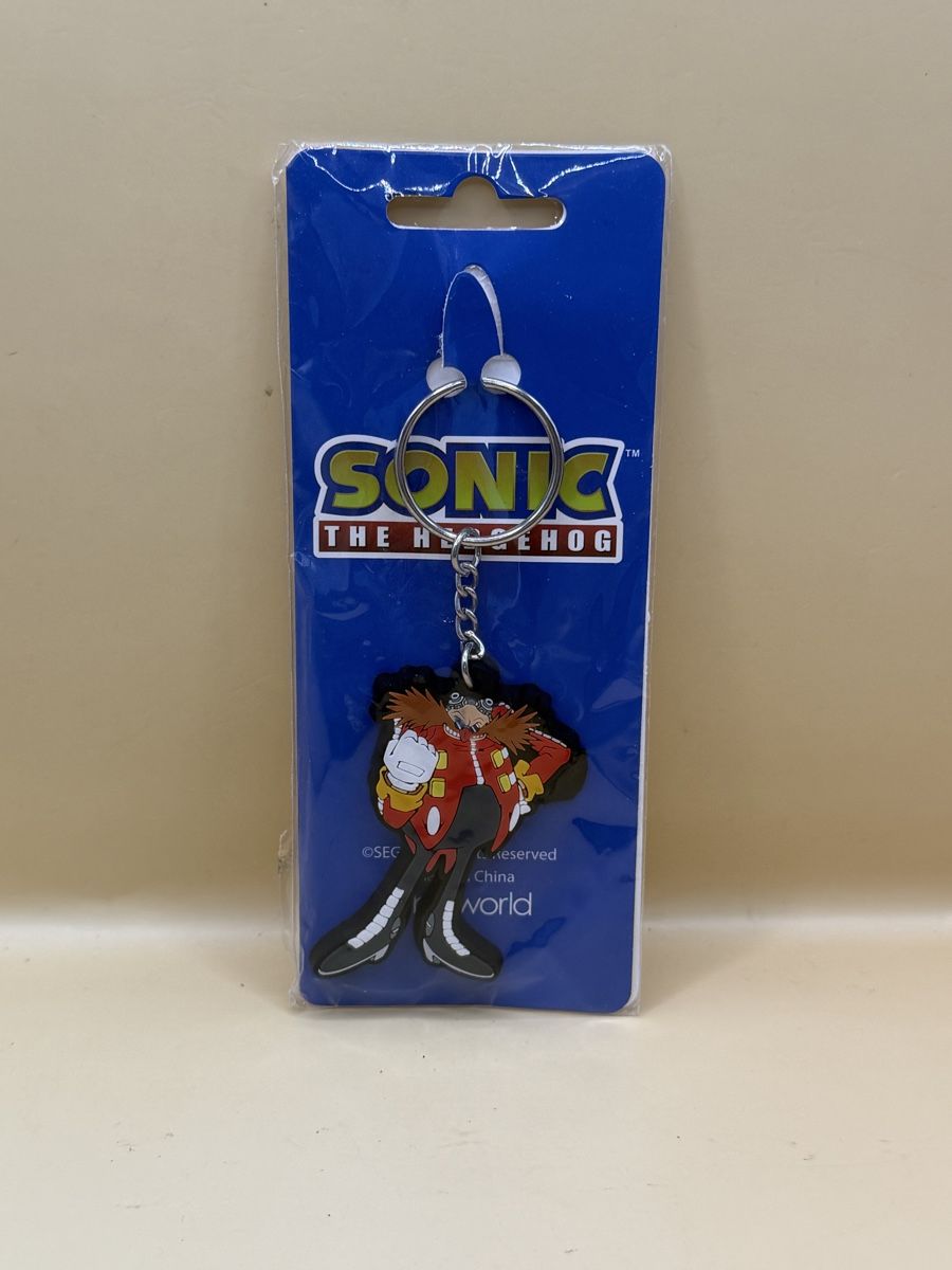Portachiavi: Sonic Dr Eggman Keychain Sealed Official Sega – Nuovo (secondo la descrizione) da Genève venduto da sho_67qj