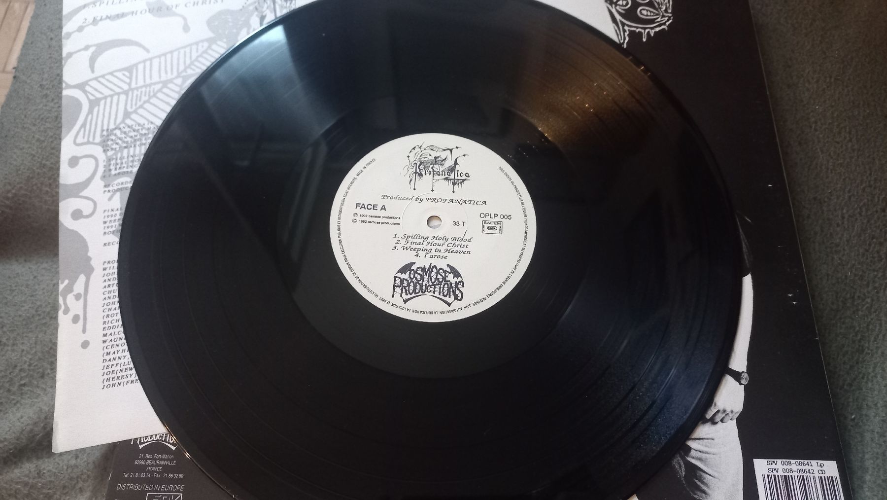 Schallplatten: Profanatica/Masacre-KULT Split Vinyl LP BLACK/Death Metal – Gebraucht aus Olten von Donatello1984 6
