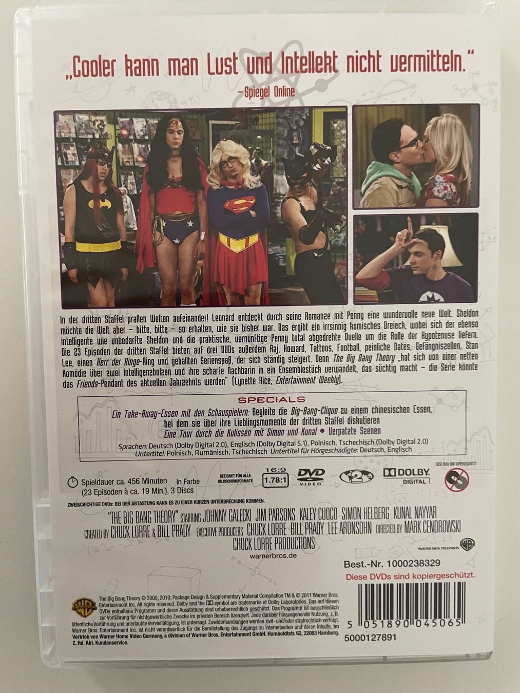 Tutti i DVDs: The Big Bang Theory – Nuovo (secondo la descrizione) da Riehen venduto da M.S.DVD 3
