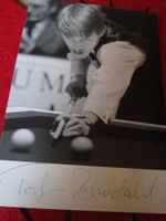 TORBJÖRN BLOMDAHL BILLIARD PROFIWELTMEISTER SWE AUTOGRAMM