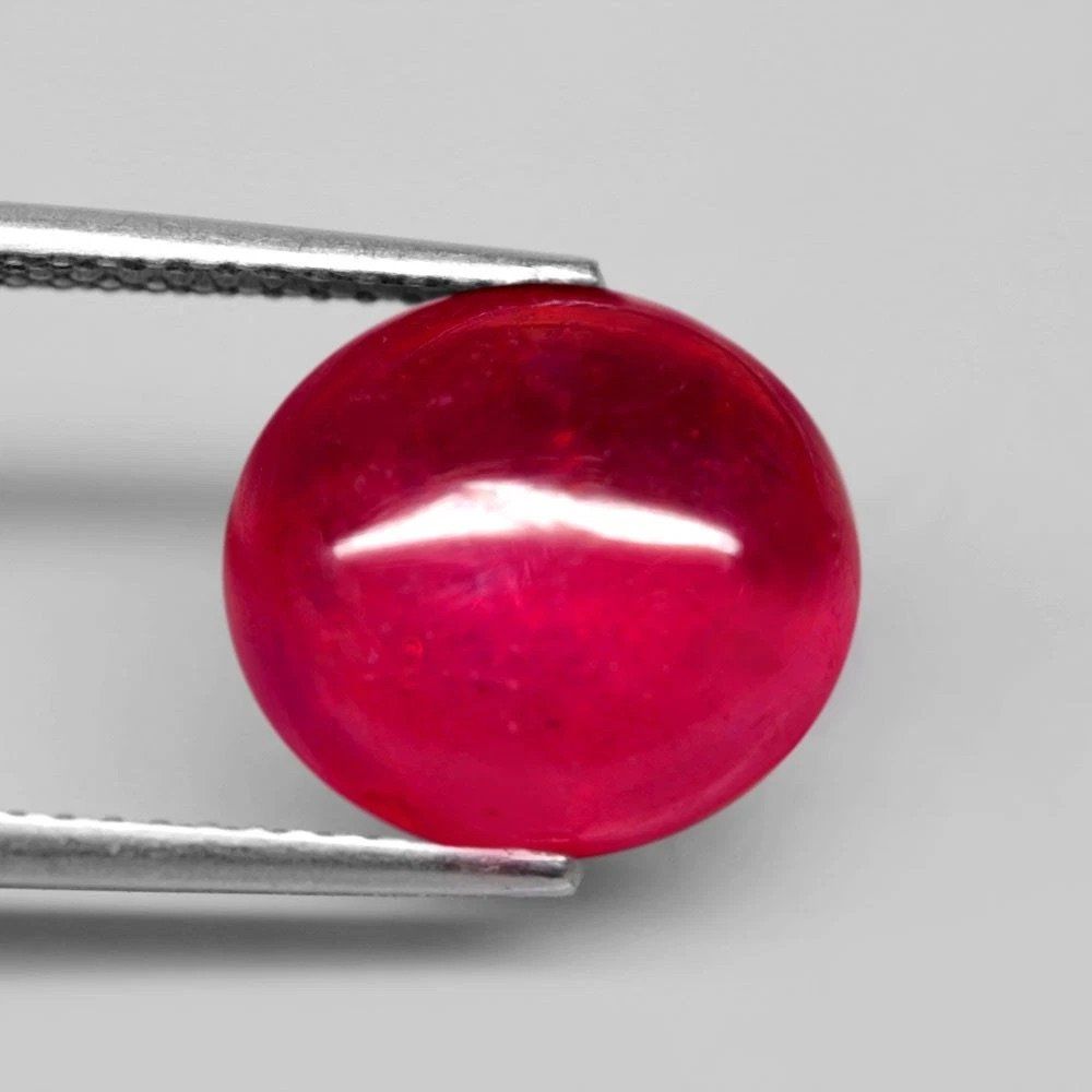 Pietre preziose: 6.58 ct - Fantastic Pinkish Red Ruby Cab – Nuovo (secondo la descrizione) da Zürich venduto da Yoohooz