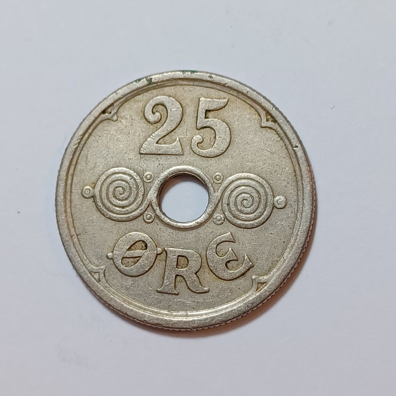 Tutti le monete: 25 Öre 1924 Dänemark – Usato da Pfäffikon ZH venduto da Welt_Muenzen