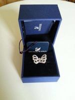 Swarovski Ring Gr. 58 Schmetterling