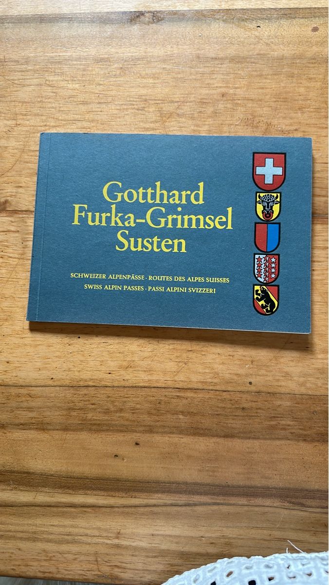 Libri: Schweizer Alpenpässe: Gotthard, Furka, Grimsel, Susten – Usato da Frauenfeld venduto da aluma14