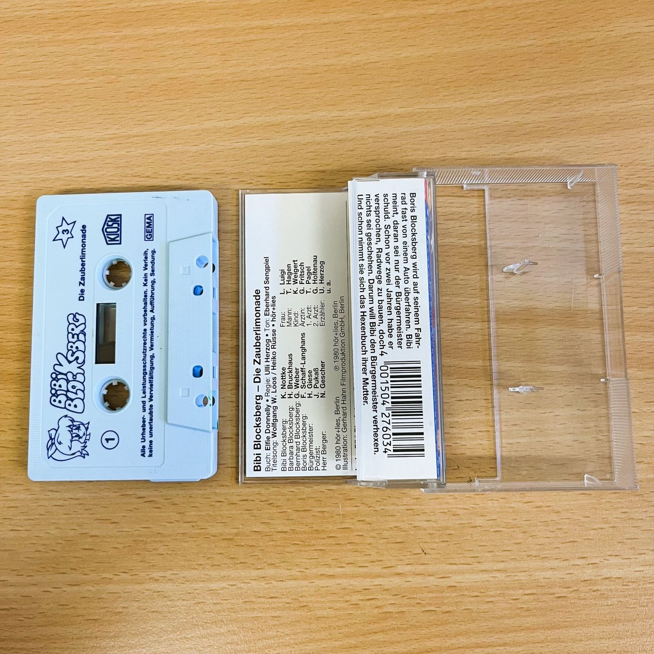 Musicassette: MC - Bibi Blocksberg - Nr. 3 - Die Zauberlimonade – Usato da Amlikon-Bissegg venduto da riestig 1