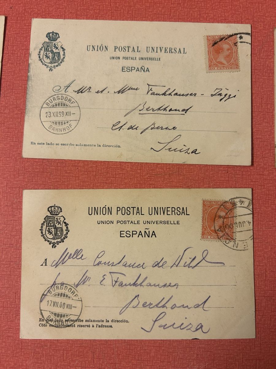Cartes postales: Konvolut Ansichtskarten Spanien mit Stempel und Briefen – D'occasion à Lanzenhäusern par vic63 5