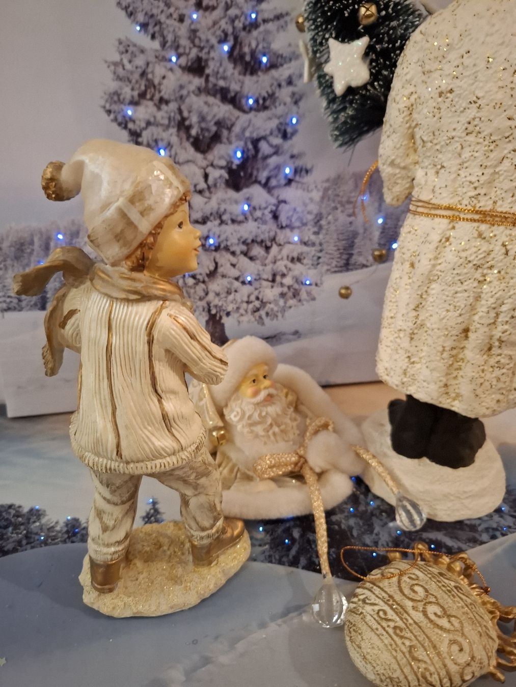 Tutte le decorazioni: NIKOLAUS MIT 2 KINDER PLUS DEKO – Nuovo (secondo la descrizione) da Gretzenbach venduto da schibaya 6