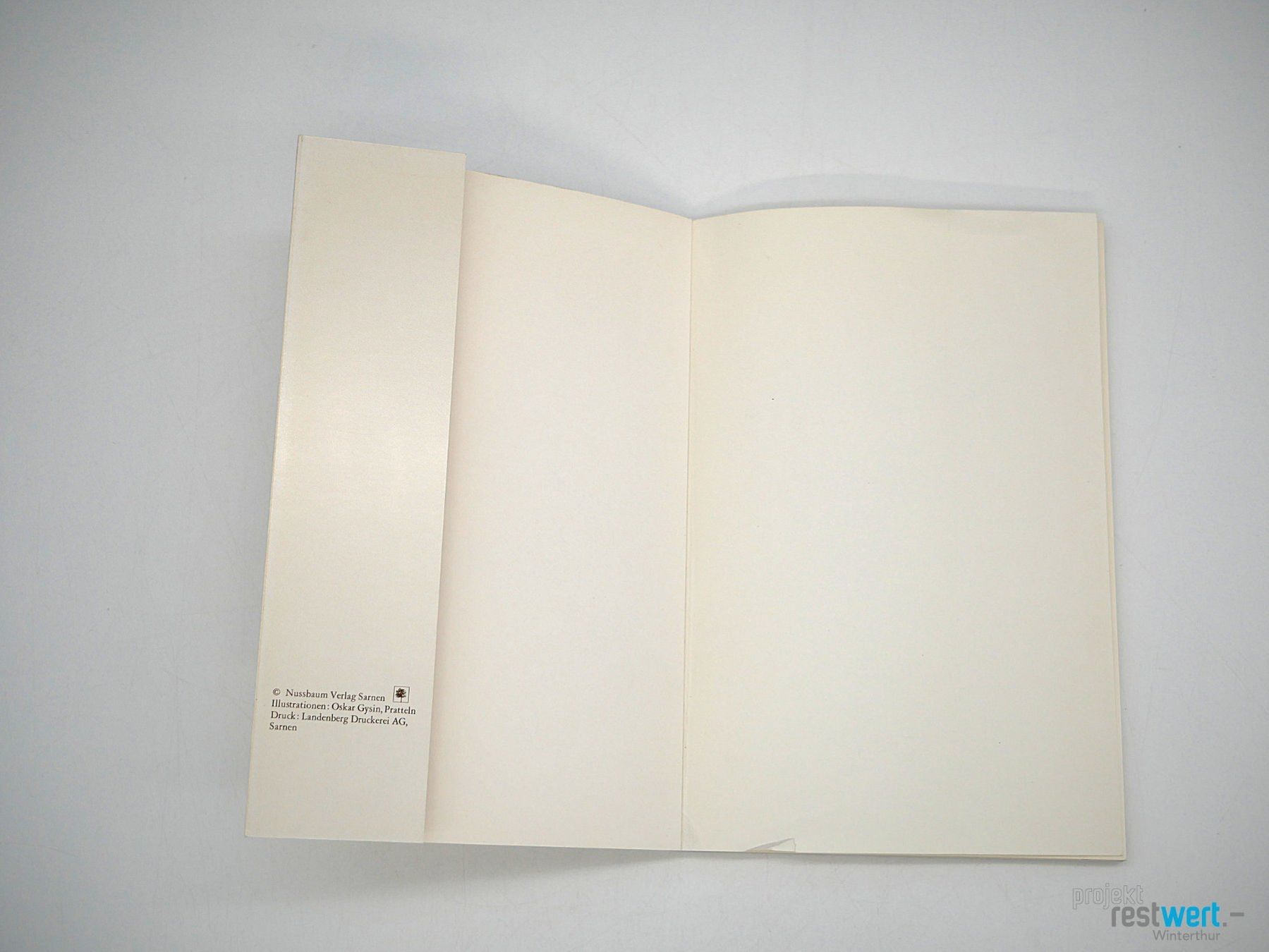 Libri: ANNI WALLIMANN - Ab em Vorläibli – Usato da Winterthur venduto da Restwert_Winterthur 6
