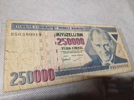 Banknote Turkiye 1970