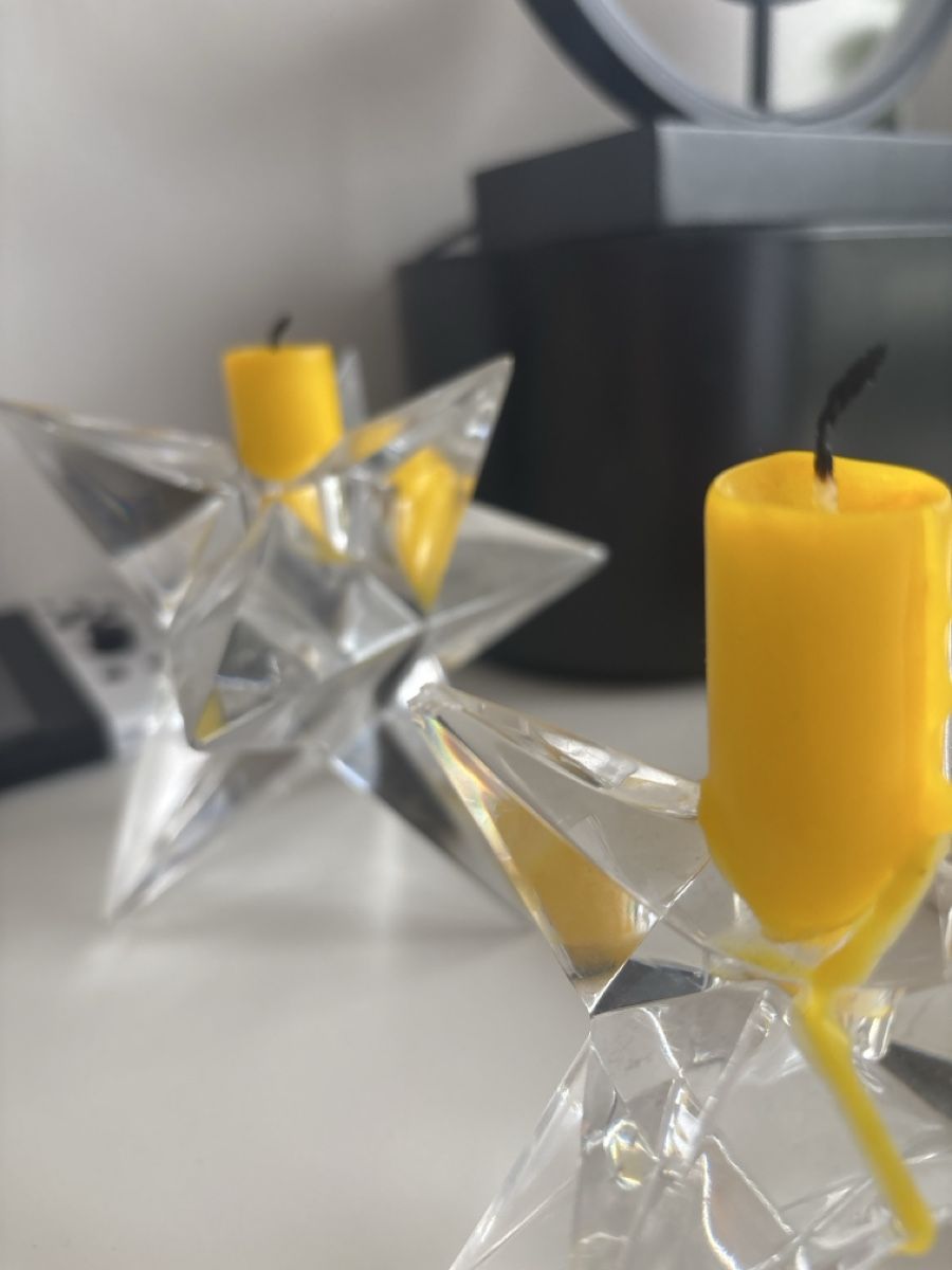 Bougeoirs: 2er Set Stern Kerzenständer – D'occasion à Zürich par wie_p6fw 3