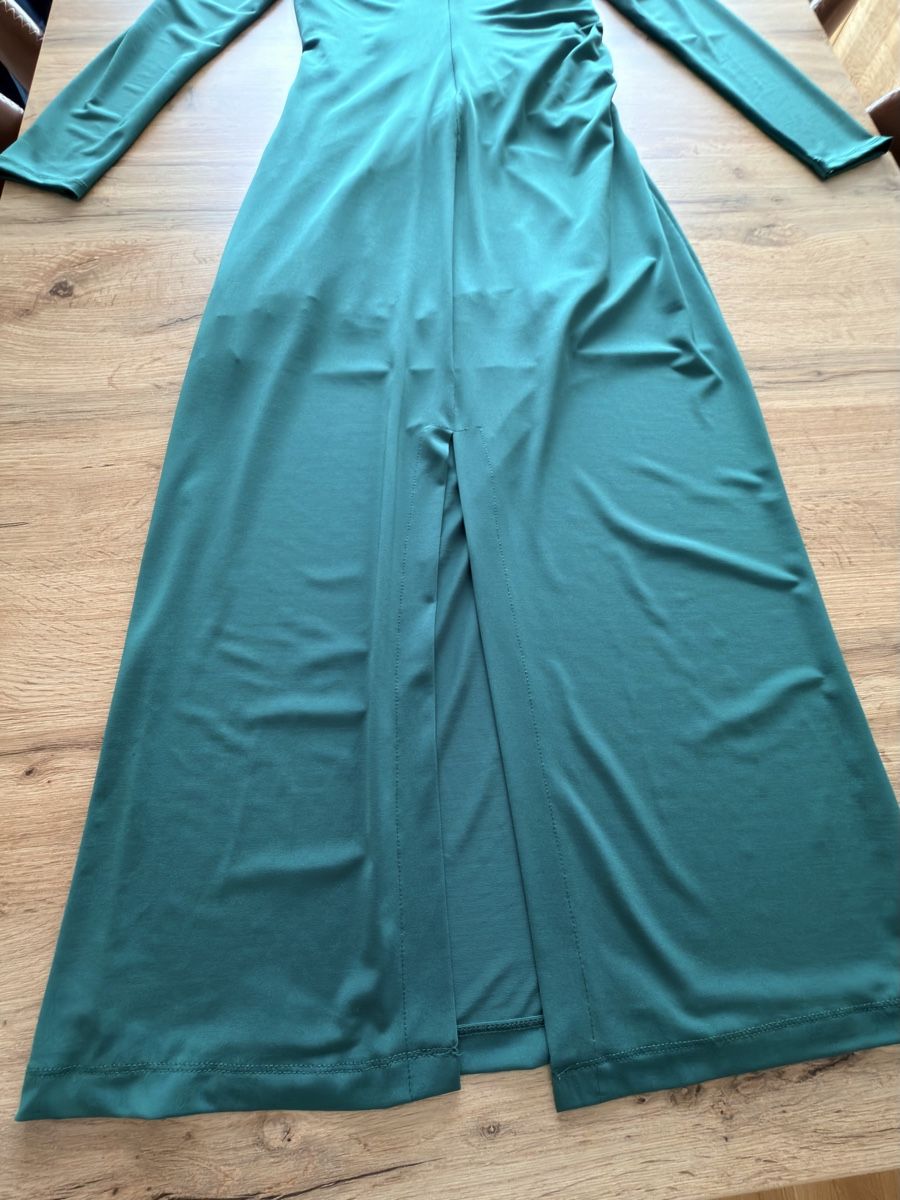 Zara Vestiti: Zara, Elegantes, langes,  grünes Kleid, Gr M/36 – Usato da Urdorf venduto da fairfashion 3