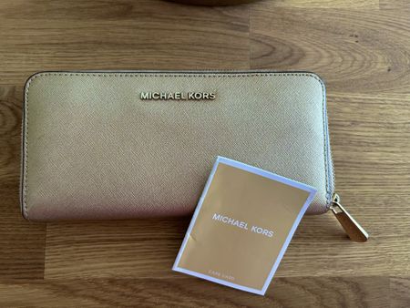 Michael Kors Portemonnaie GOLD guter Zustand