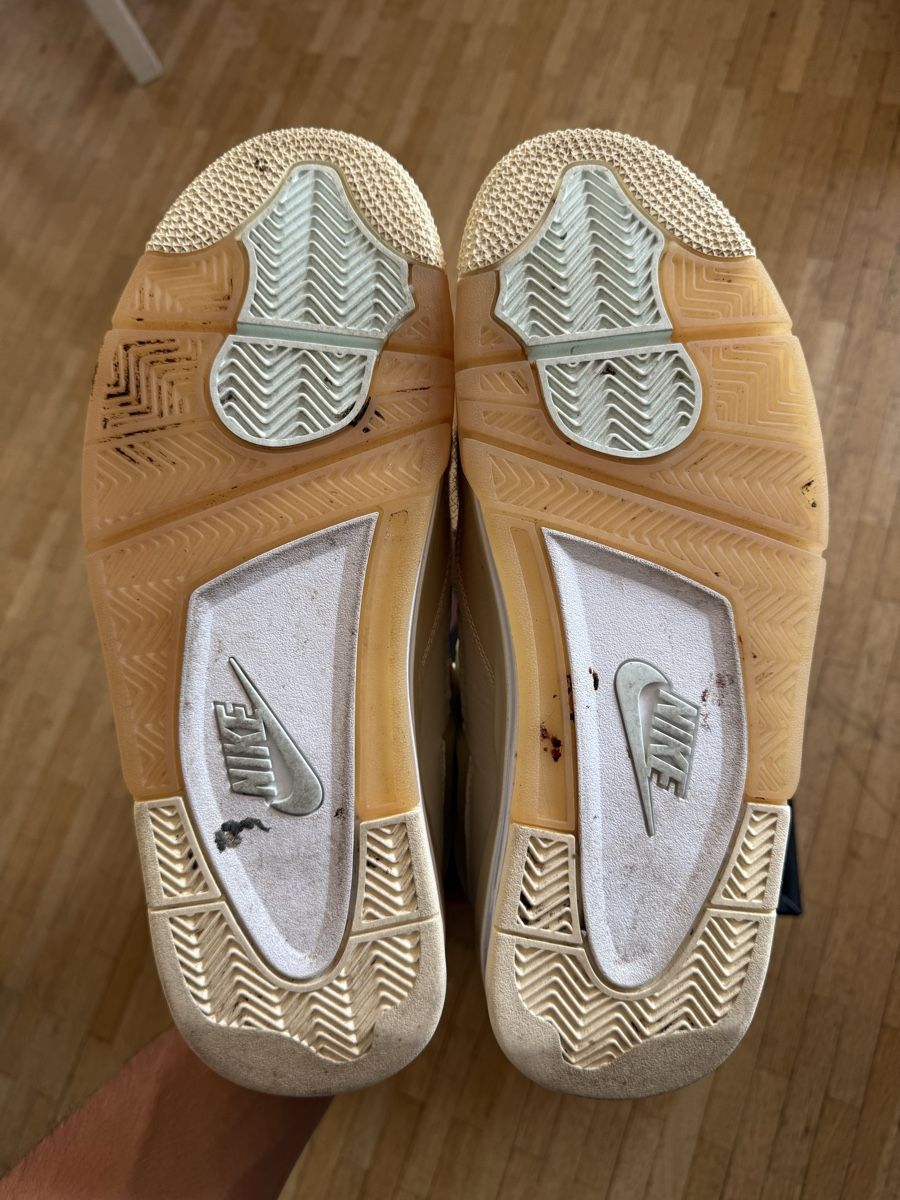 Off-White Herrenschuhe: Jordan 4 Off-White Sail – Neu (gemäss Beschreibung) aus Genève von SG_73 3