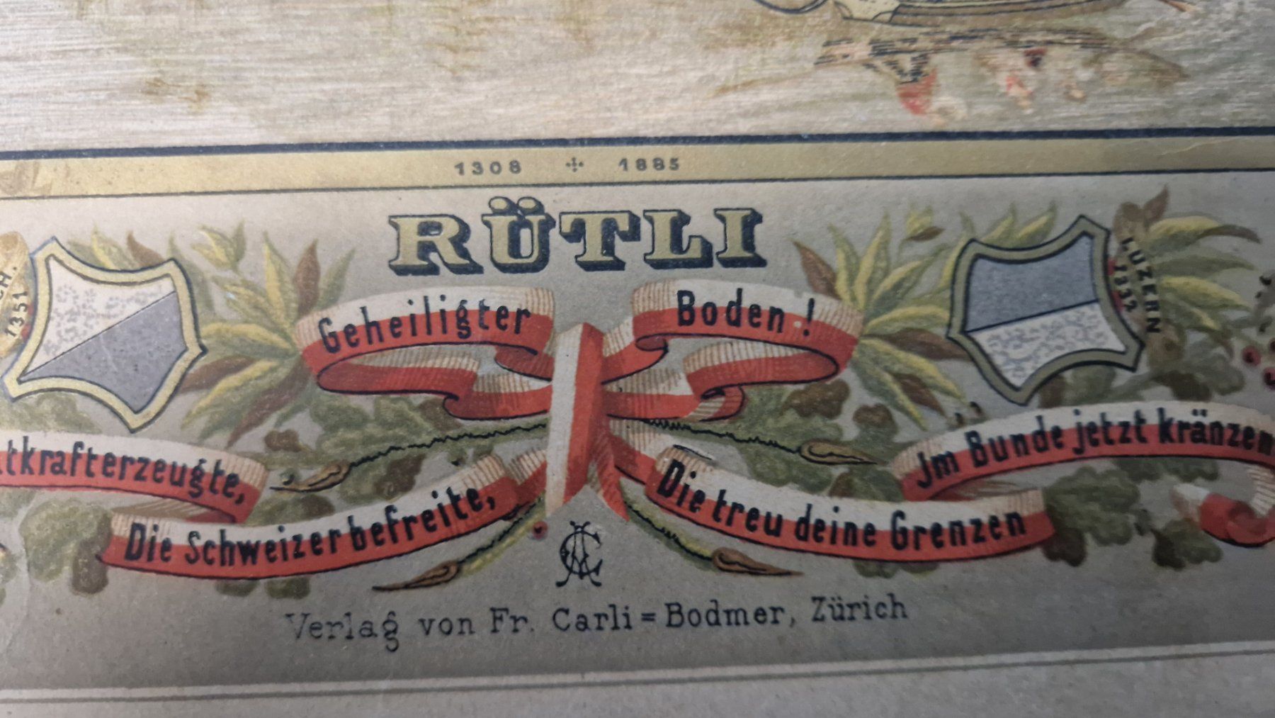 Posters & Illustrations: Kunstdruck vom Rütli 1885 – D'occasion à Rekingen par Rolimue 1