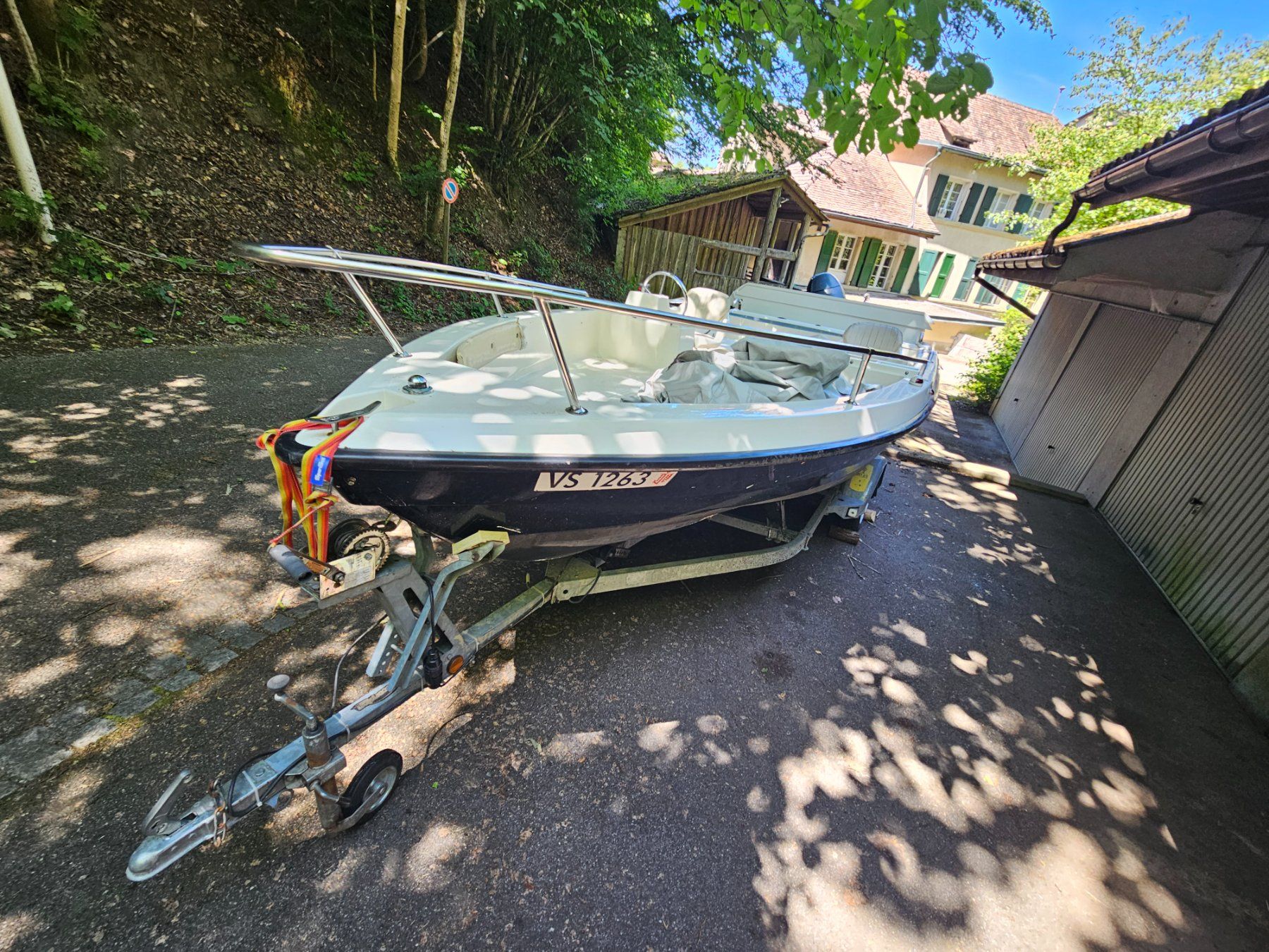 Yamaha Barche: Boot mit Motor und Anhänger-defekt – Usato da Oberburg venduto da herkules69 3