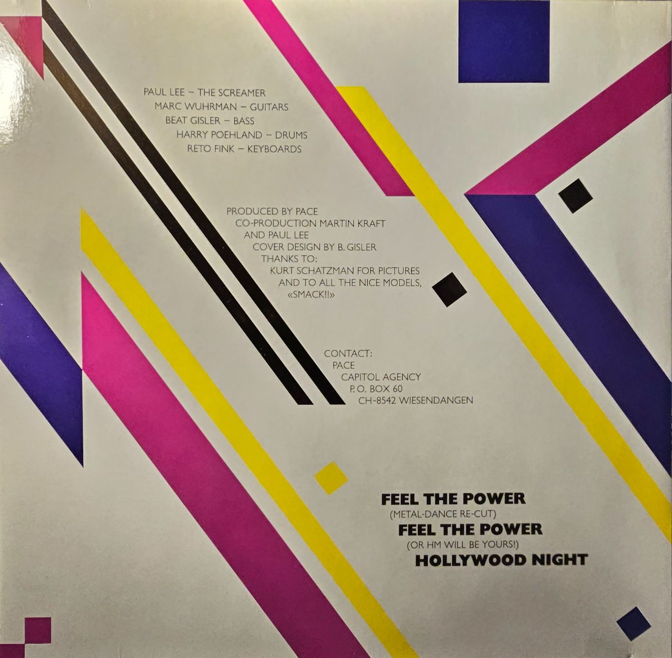 Dischi in vinile: Pace – Feel The Power – Usato da Wahlen b. Laufen venduto da Cg10 1