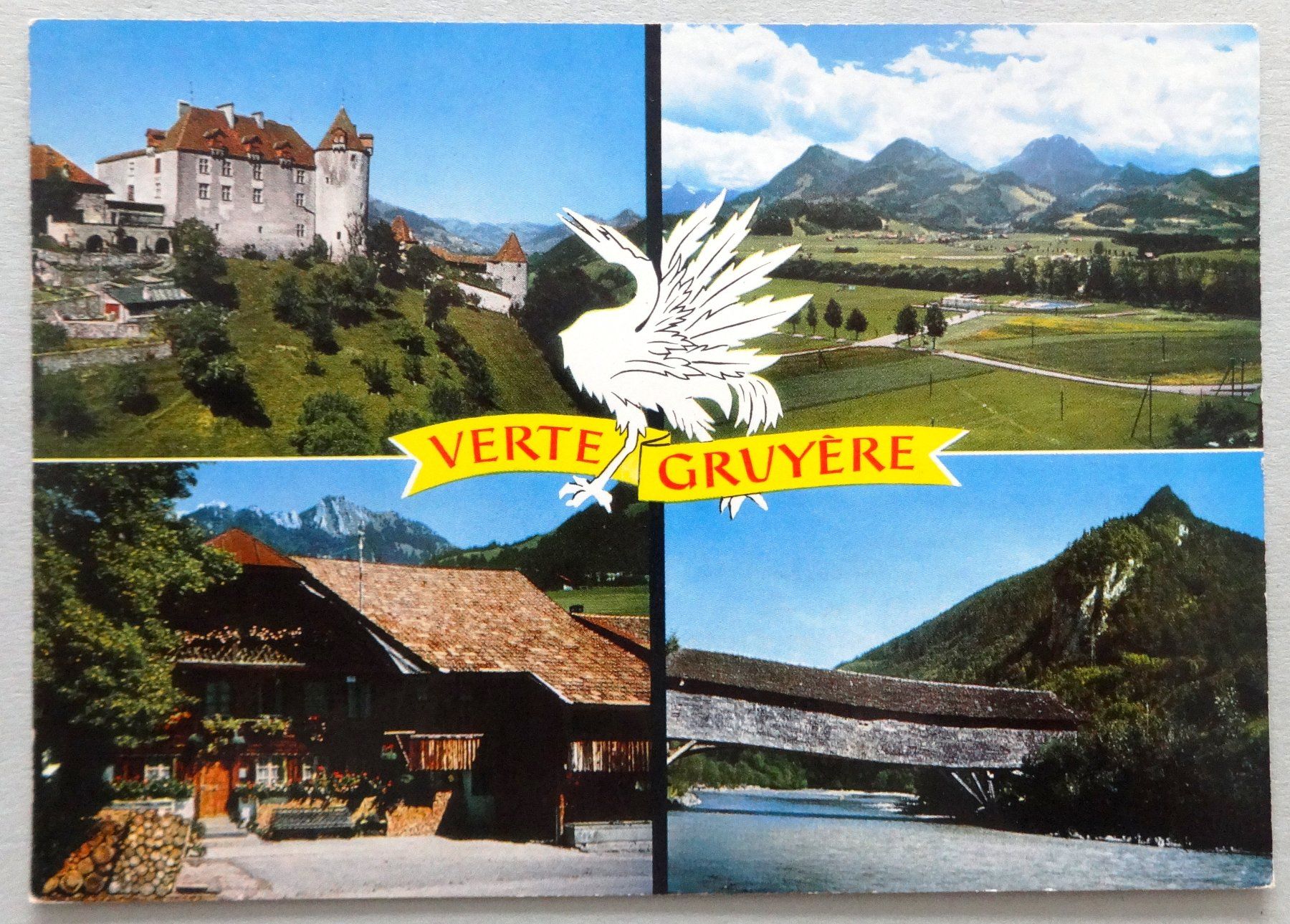 Ansichtskarten: Verte Gruyère – Gebraucht aus Fétigny von Billy2miny