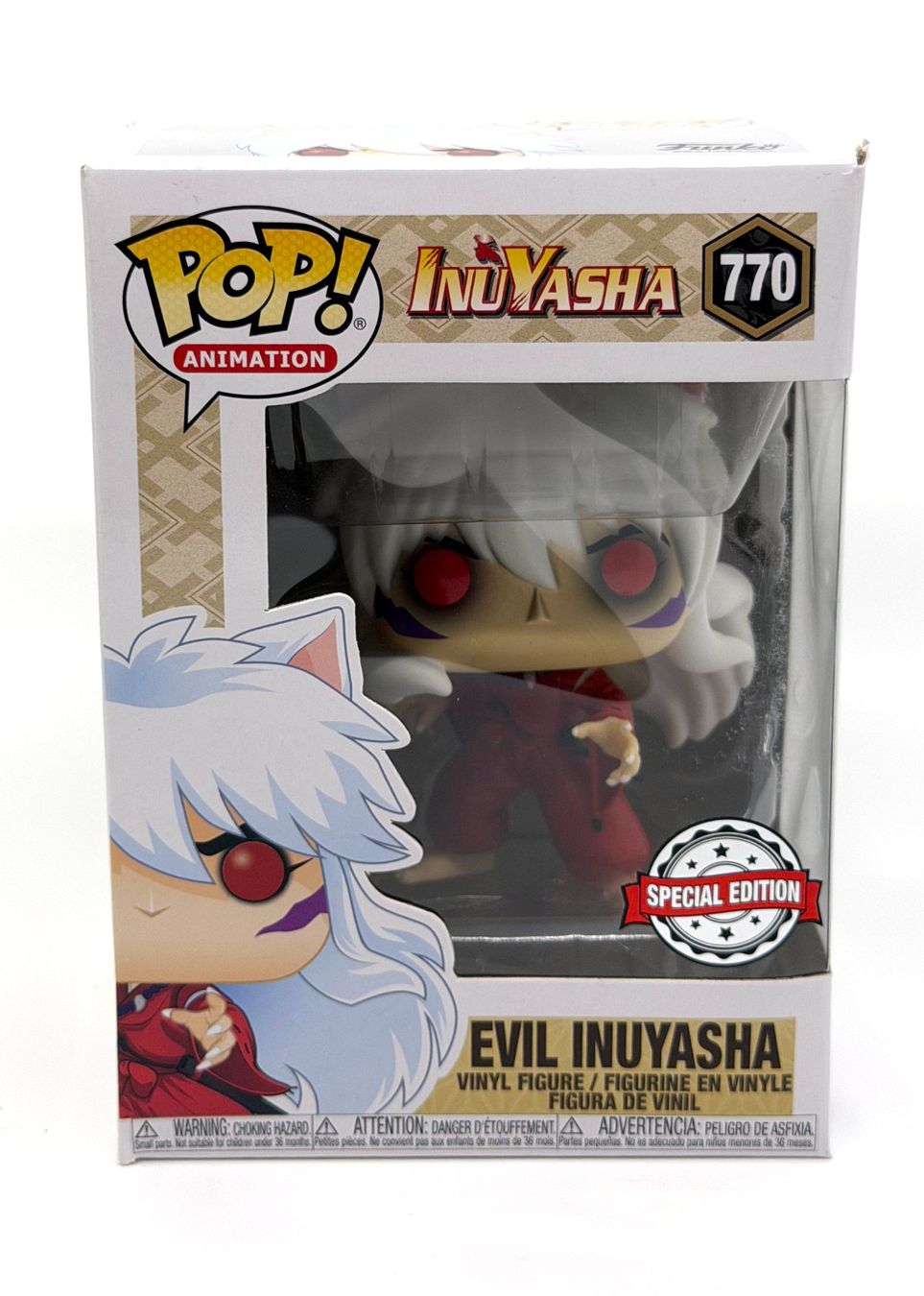 Funko Figuren: Funko Pop! Inuyasha Evil Inuyasha #770 – Neu und originalverpackt aus Orbe von g7n_6ycd